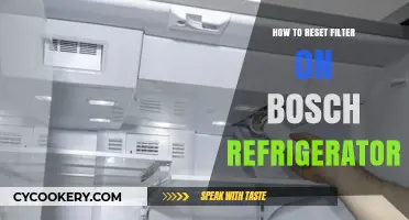 Easy Steps to Reset Your Bosch Fridge Filter Quickly