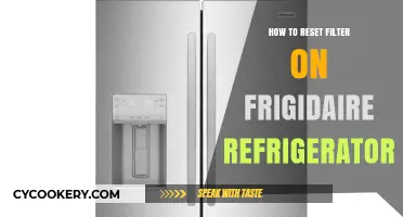 Easy Steps to Reset Your Frigidaire Fridge Filter Quickly