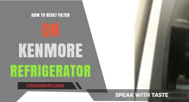 Quick Guide: Resetting Your Kenmore Refrigerator Filter Easily