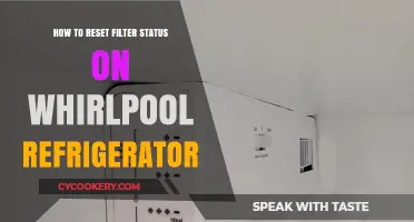 Resetting Filter Status on Your Whirlpool Fridge: A Simple Guide