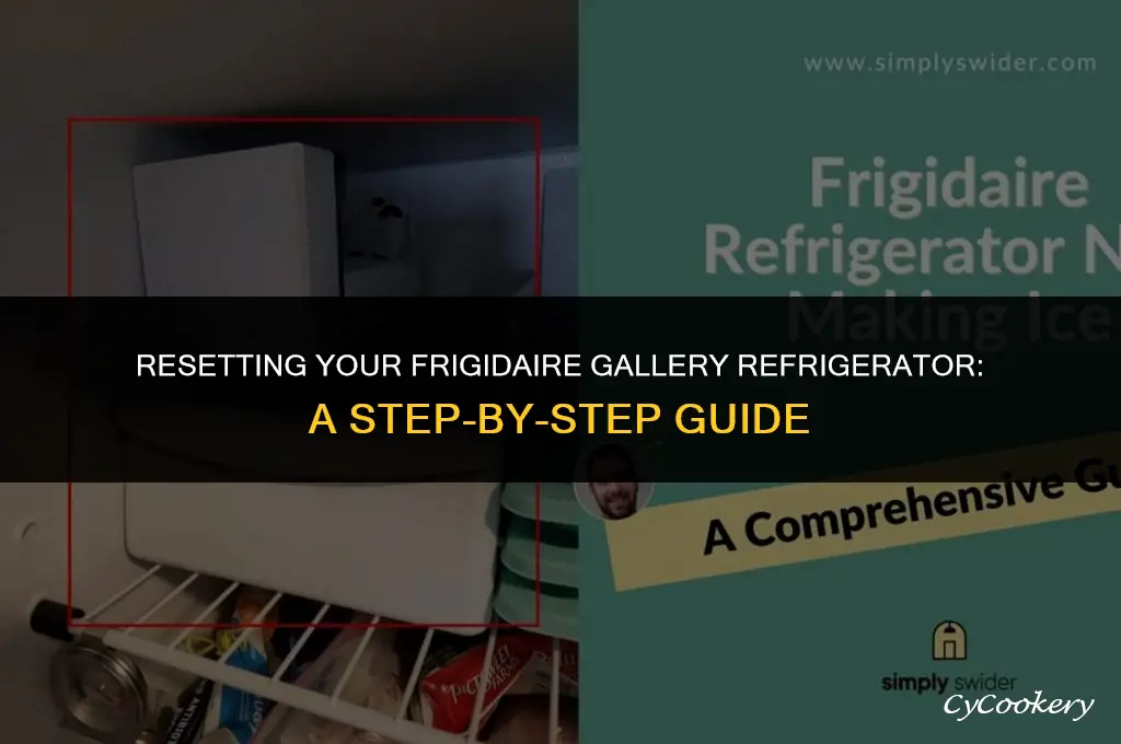how to reset frigidaire gallery lgbu2642lf3 4a119003 refrigerator manual