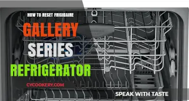 Resetting Your Frigidaire Gallery Series Refrigerator: A Step-by-Step Guide