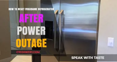 Quick Guide: Resetting Your Frigidaire Fridge Post-Power Outage
