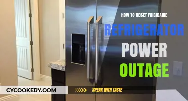 Quick Guide: Resetting Frigidaire Fridge After Power Outage