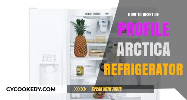 Easy Steps to Reset Your GE Profile Arctica Refrigerator