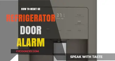 Quick Fix: Resetting Your GE Refrigerator Door Alarm Easily