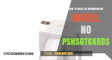 Revive Your GE PSHS6TGXBDSS: A Simple Guide to Resetting Your Fridge