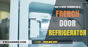 Troubleshooting Your LG French Door Fridge: Icemaker Reset Guide