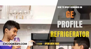 GE Profile Fridge Icemaker Reset: A Simple Troubleshooting Guide