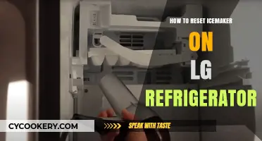 Quick Guide: Resetting Your LG Refrigerator's Icemaker Easily