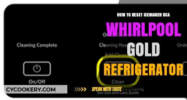 Revive Your RCA Whirlpool Gold: Icemaker Reset Guide