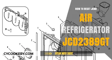 Resetting Your Jenn Air JCD2389GT Fridge: A Step-by-Step Guide