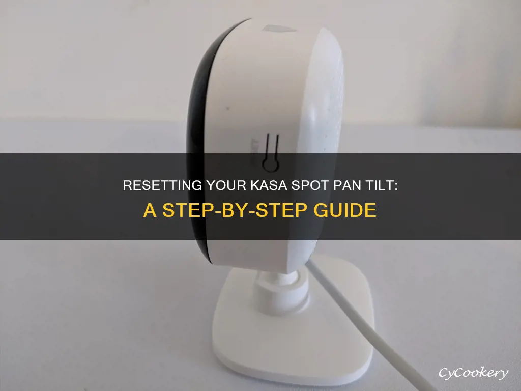 how to reset kasa spot pan tilt