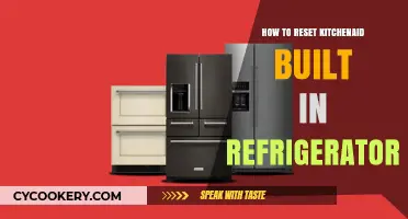 Reset Your KitchenAid Built-In Fridge: Quick and Easy Troubleshooting Guide
