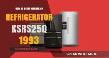 Reset Your 1993 KitchenAid KSRS25Q Fridge: Quick & Easy Guide