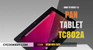 Unlocking Le Pan TC802A: Resetting Your Tablet