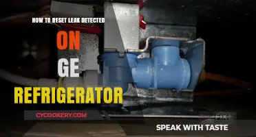 Troubleshooting GE Refrigerator Leaks: A Step-by-Step Reset Guide