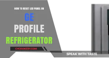 Revive Your GE Profile Fridge: LED Panel Reset Guide