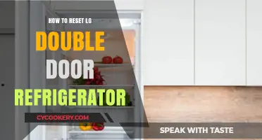 Easy Steps to Reset Your LG Double Door Refrigerator