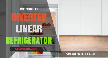 Reset Your LG Inverter Linear Fridge: Quick Troubleshooting Guide