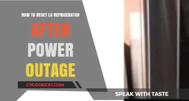 Reviving Your LG Fridge: Post-Power Outage Reset Guide