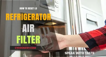 Quick Guide to Resetting Your LG Refrigerator Air Filter