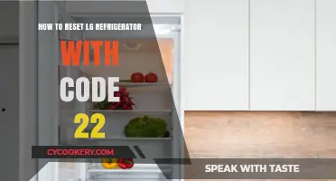 Troubleshooting LG Fridge Error 22: A Step-by-Step Reset Guide