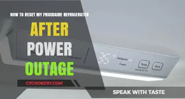 Reviving Your Frigidaire Fridge: Post-Power Outage Reset Guide