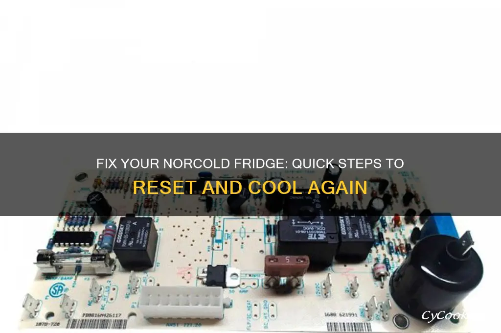 how to reset norcold refrigerator not cooling