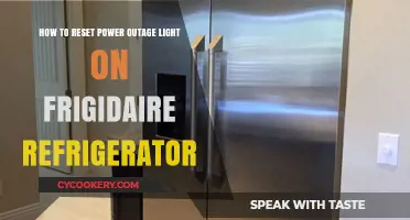 Fix Frigidaire Fridge Power Outage Light: Quick Reset Guide