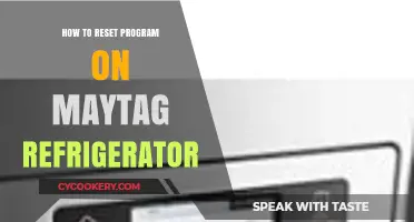 Resetting Your Maytag Fridge: A Quick and Easy Program Reset Guide