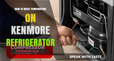 Quick Guide: Resetting Your Kenmore Refrigerator's Temperature Settings