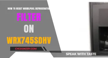 Revive Your Whirlpool WRX745SDHV: A Simple Guide to Resetting the Filter