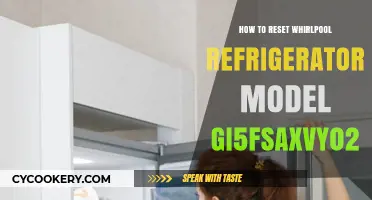 Resetting Your Whirlpool GI5FSAXVY02 Fridge: A Quick Guide
