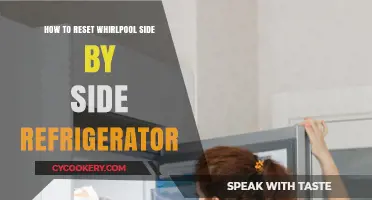 Easy Steps to Reset Your Whirlpool Side-by-Side Refrigerator