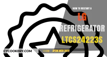 Restart Your LG LTCS24223S Fridge: Quick Troubleshooting Guide