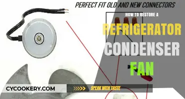 Easy Steps to Restore Your Refrigerator's Condenser Fan