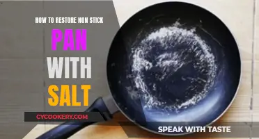 Restoring Non-Stick Pans: Salt to the Rescue