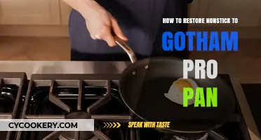 Restore Gotham Pro Pan's Nonstick Coating: Tips and Tricks