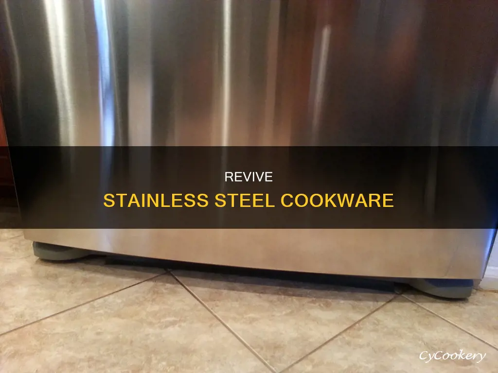 how to restore stainless steel pots and pans