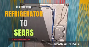 Easy Steps to Return Your Refrigerator to Sears Hassle-Free