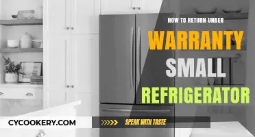 Easy Steps to Return Your Small Refrigerator Under Warranty