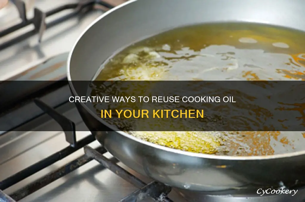 how to reuse pan oil