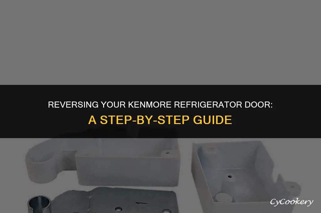 how to reverse a door on a kenmore refrigerator