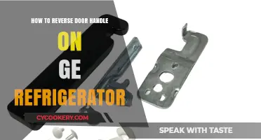 Easy Guide to Reversing Door Handle on GE Refrigerator