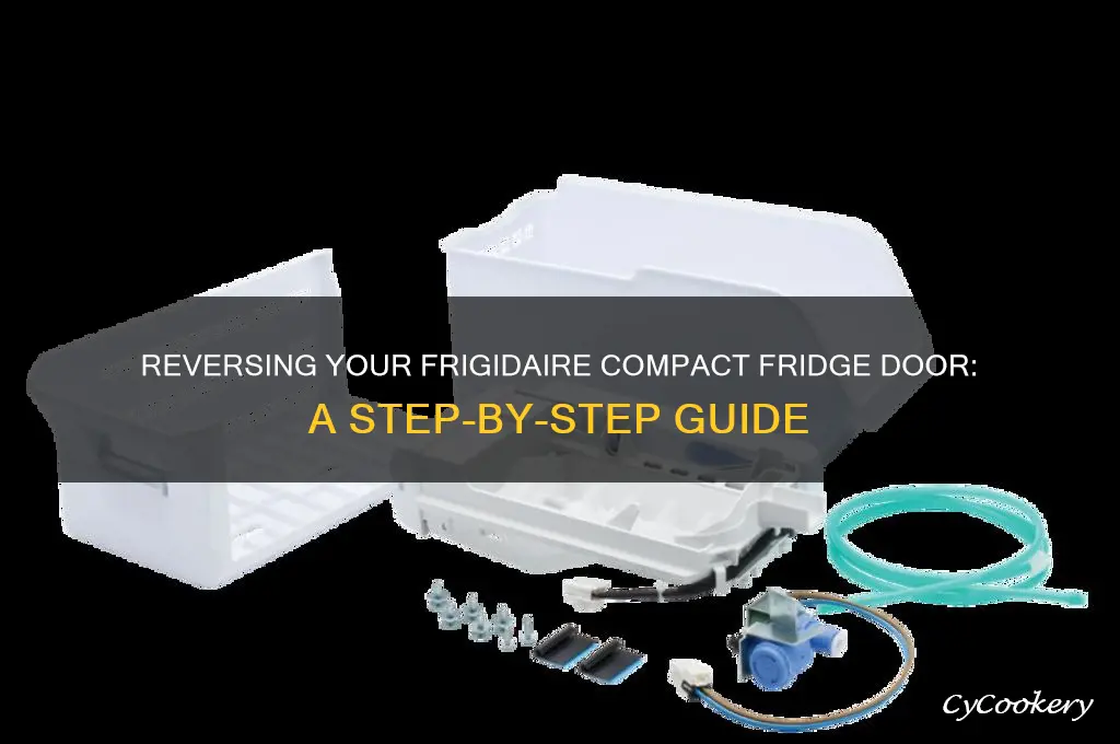 how to reverse door on frigidaire compact refrigerator