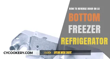 Reversing the Door on Your LG Bottom Freezer Fridge: A Simple Guide