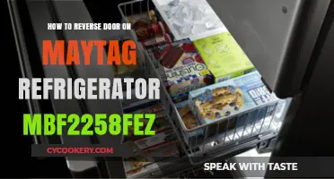Reversing the Door on Your Maytag MBF2258FEZ Refrigerator: A Step-by-Step Guide