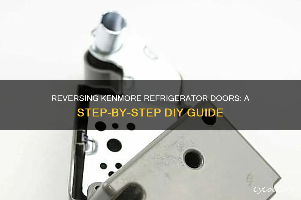 how to reverse doors on kenmore refrigerator