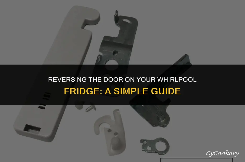 how to reverse the door on a whirlpool refrigerator
